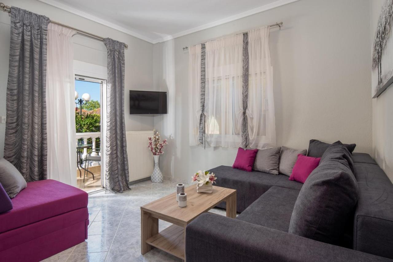 Апартаменты Family House Nikos 2 Сикия Экстерьер фото