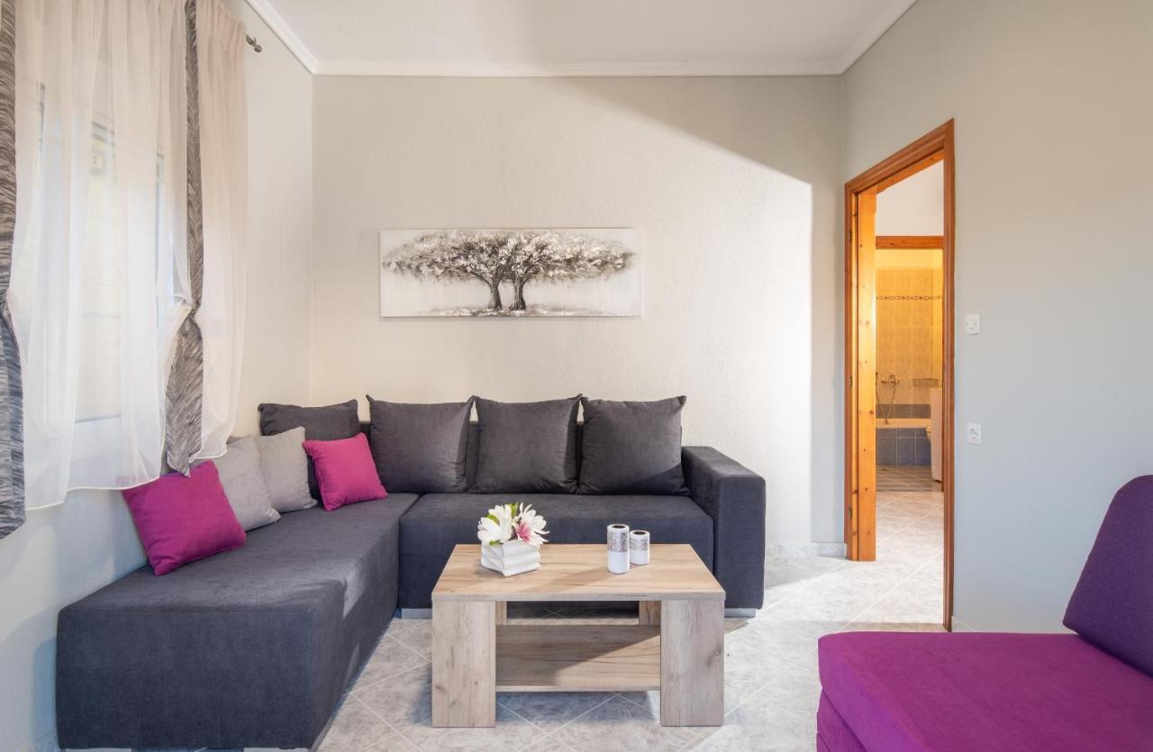 Апартаменты Family House Nikos 2 Сикия Экстерьер фото