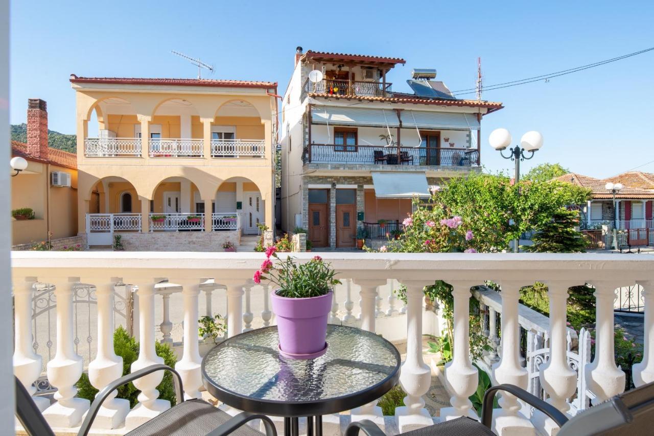 Апартаменты Family House Nikos 2 Сикия Экстерьер фото